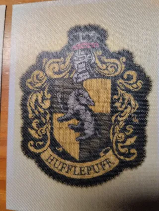 Pegatinas Tela Harry Potter Slytherin Hufflepuff