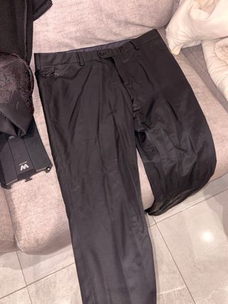 Traje 3 piezas burdeos