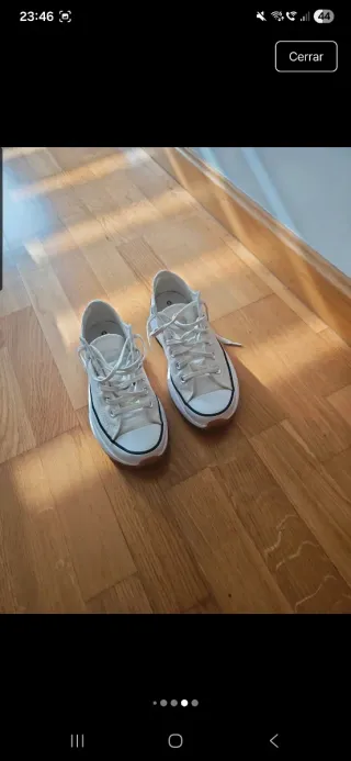 Zapatillas Converse plataforma y regalo otras