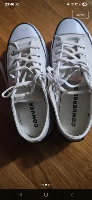 Zapatillas Converse plataforma y regalo otras