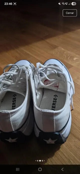 Zapatillas Converse plataforma y regalo otras