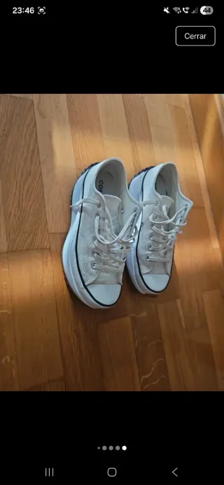Zapatillas Converse plataforma y regalo otras