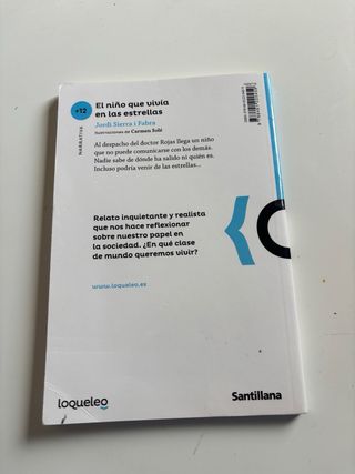 El niño que vivía en las estrellas - libro