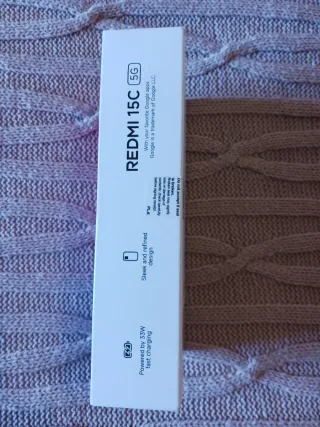Redmi 15C 5G 128GB Negro Precintado