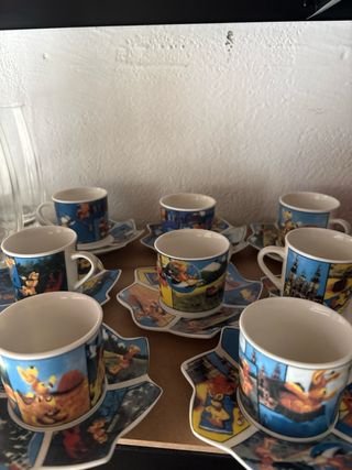 8 Tazzine e 8 Piattini