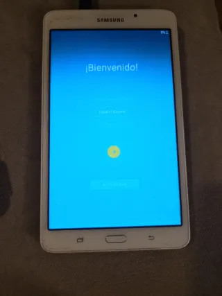 Samsung Tab A6 Blanca +funda