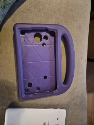 Samsung Tab A6 Blanca +funda