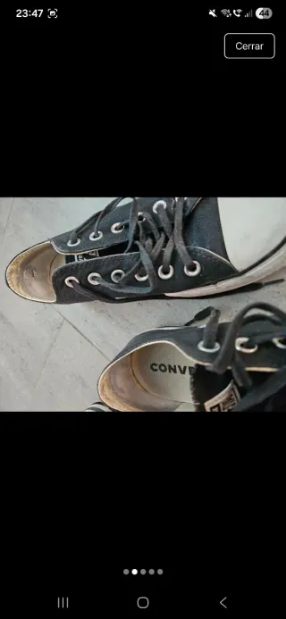 Zapatillas Converse plataforma y regalo otro par