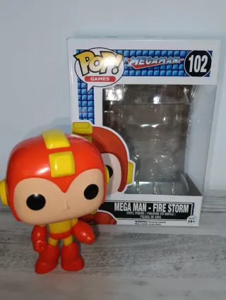 Funko Pop Megaman Fire Storm 102