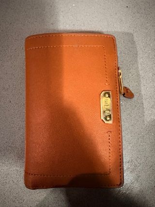 Cartera Ralph Lauren Marrón y Dorada