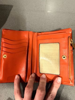 Cartera Ralph Lauren Marrón y Dorada