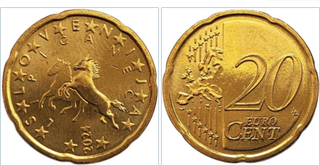 Moneta 20 Centesimi Slovenia 2024