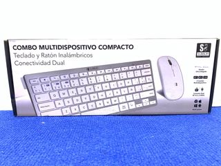 Teclado y Ratón Inalámbrico Sublim Dual