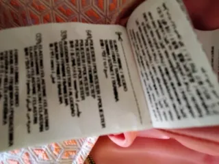 Falda Truco salmón y rosa