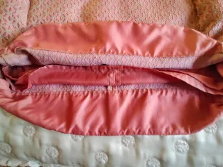 Falda Truco salmón y rosa