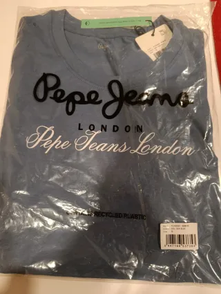 Camiseta Pepe Jeans Mujer Azul Talla S