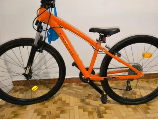 Bicicleta Rockrider Naranja 26