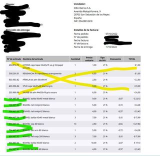 Vestidor/de almacenaje Boaxel Ikea desmontado