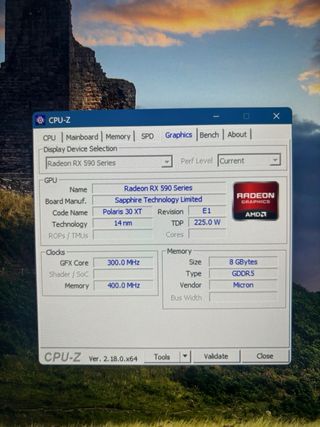 Sapphire Nitro+ Radeon RX 590 Tarjeta Gráfica