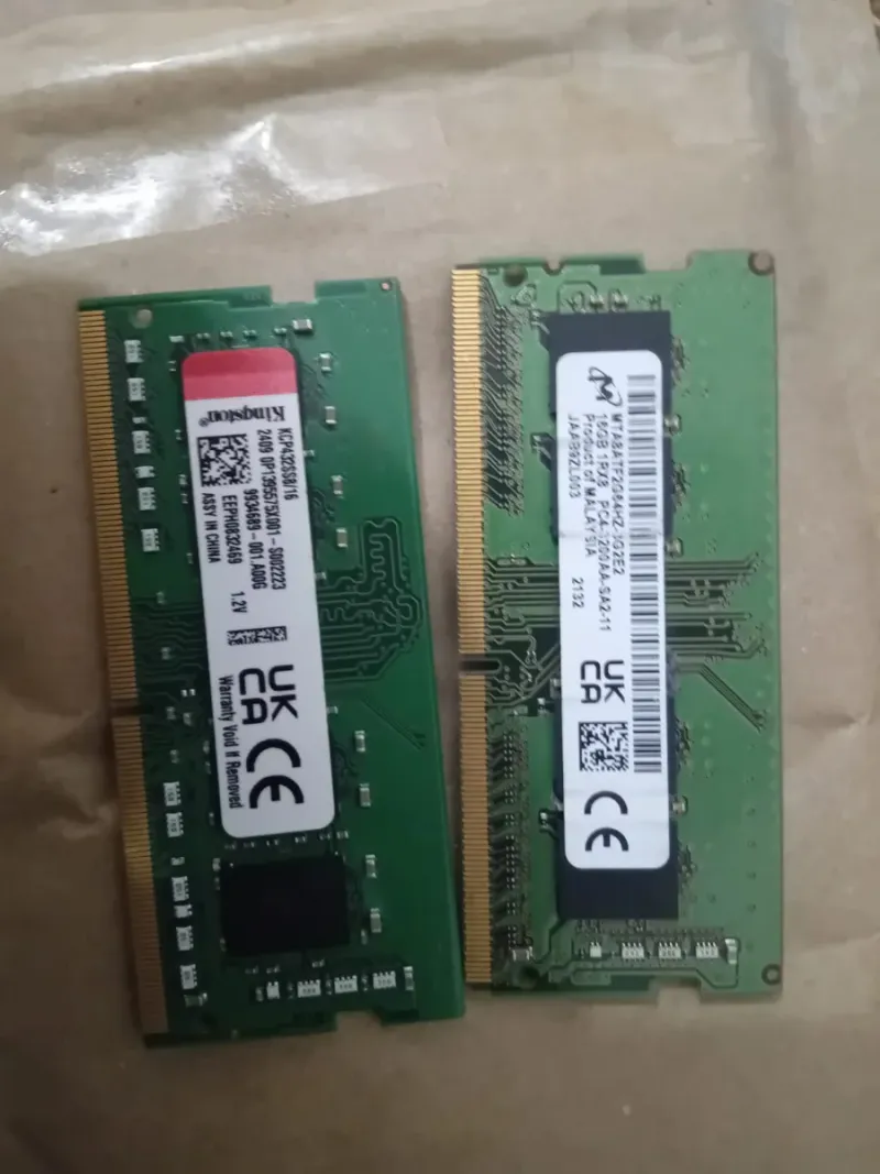 32GB RAM DDR4 Laptop 2x16GB 3200MHz SO-DIMM Kingst