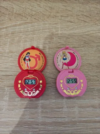 Orologi Sailor Moon e Sailor Mars anni 90