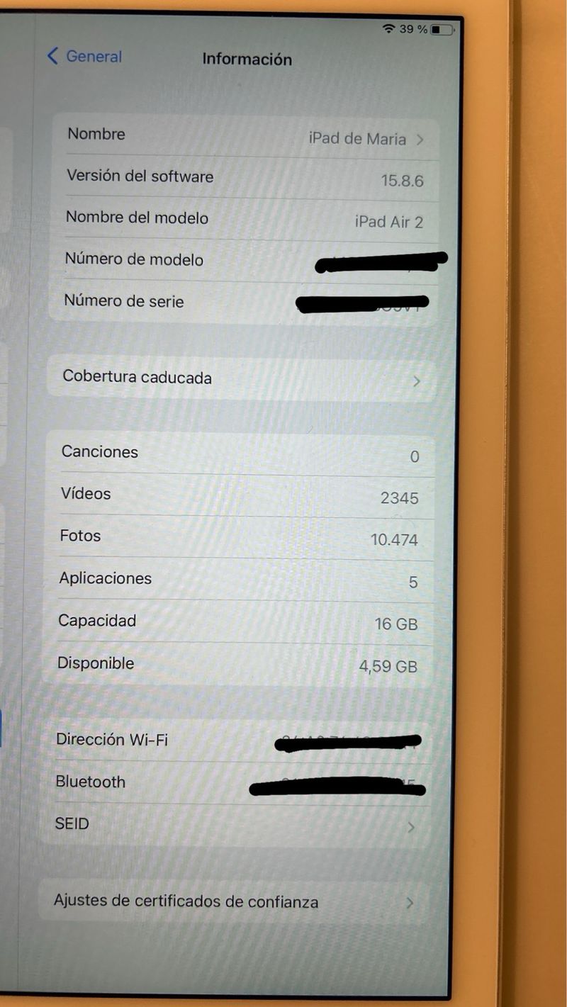 iPad Air 2 16GB Plata afbeelding 4