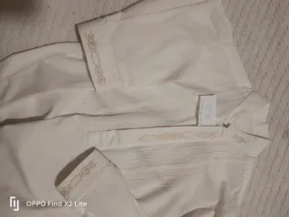 Camisa fallero bordada largo manga 54 cm