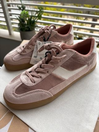 Zapatillas Zara Rosa Nude Talla 37