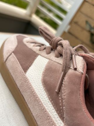 Zapatillas Zara Rosa Nude Talla 37