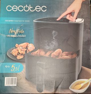 Freidora de aire Cecotec sin estrenar