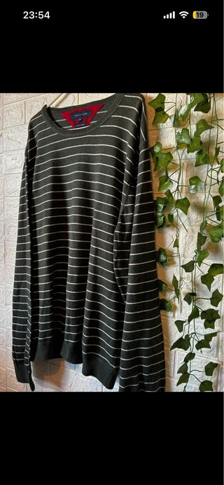 Jersey Tommy Hilfiger Algodon cashmere  XXL Rayas