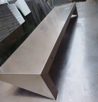 Balda estanteria acero inoxidable 100x25 cm