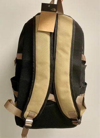 Mochila The North Face Beige y Negra