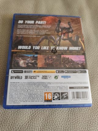 PS5 Starship Troopers Extermination Precintado