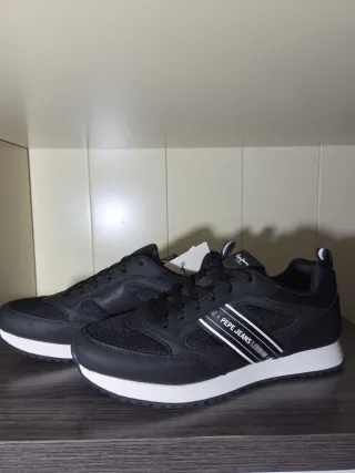 Zapatillas Pepe Jeans Negras y Blancas
