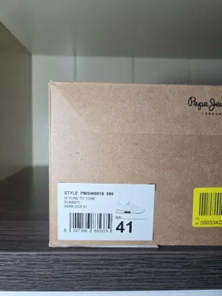 Zapatillas Pepe Jeans Negras y Blancas