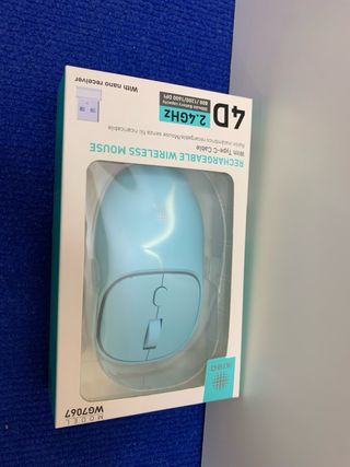 Ratón Inalámbrico Recargable Ikrea Azul