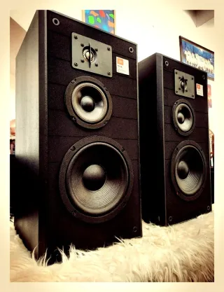 JBL HI-END RETRO ♠️ 350W Altavoces Stereo 3 Vías