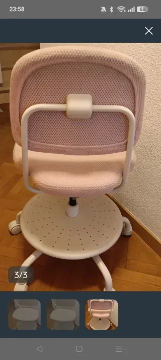 Silla infantil Vimund para escritorio