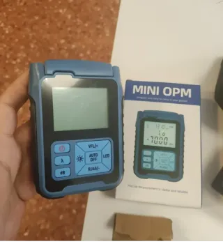 Mini OPM Medidor Potencia Fibra Óptica