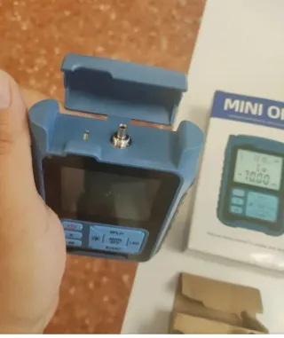 Mini OPM Medidor Potencia Fibra Óptica