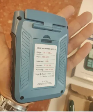 Mini OPM Medidor Potencia Fibra Óptica