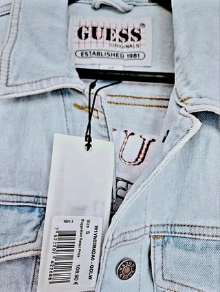 Chaleco Vaquero GUESS Original