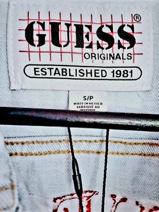 Chaleco Vaquero GUESS Original