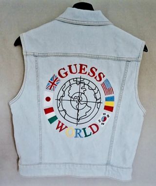 Chaleco Vaquero GUESS Original