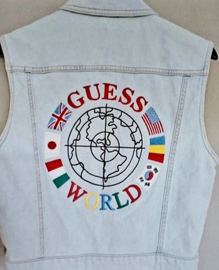 Chaleco Vaquero GUESS Original