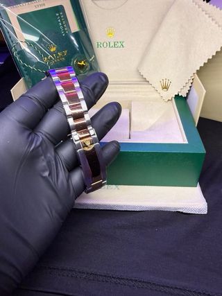 Rolex GMT Master II Oro y Plata