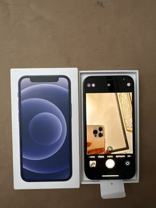 iPhone 12 mini Negro en Caja