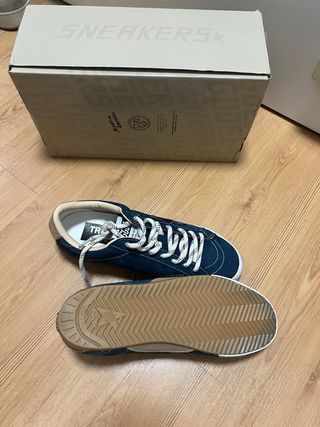 Golden Goose True Star Azul/Beige Nuevas