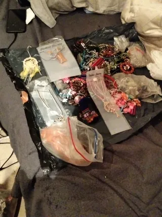 Lote de bisutería hecha a mano